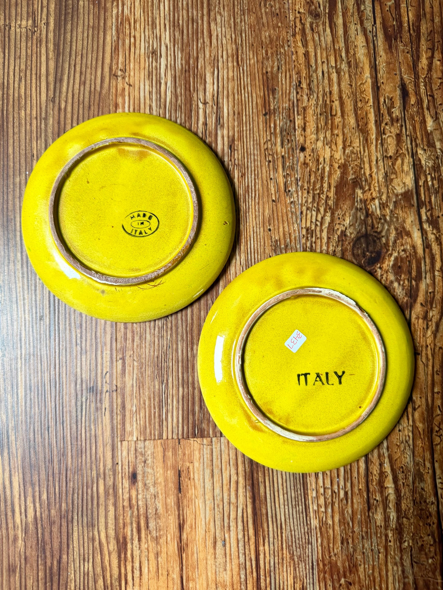 Italian plates