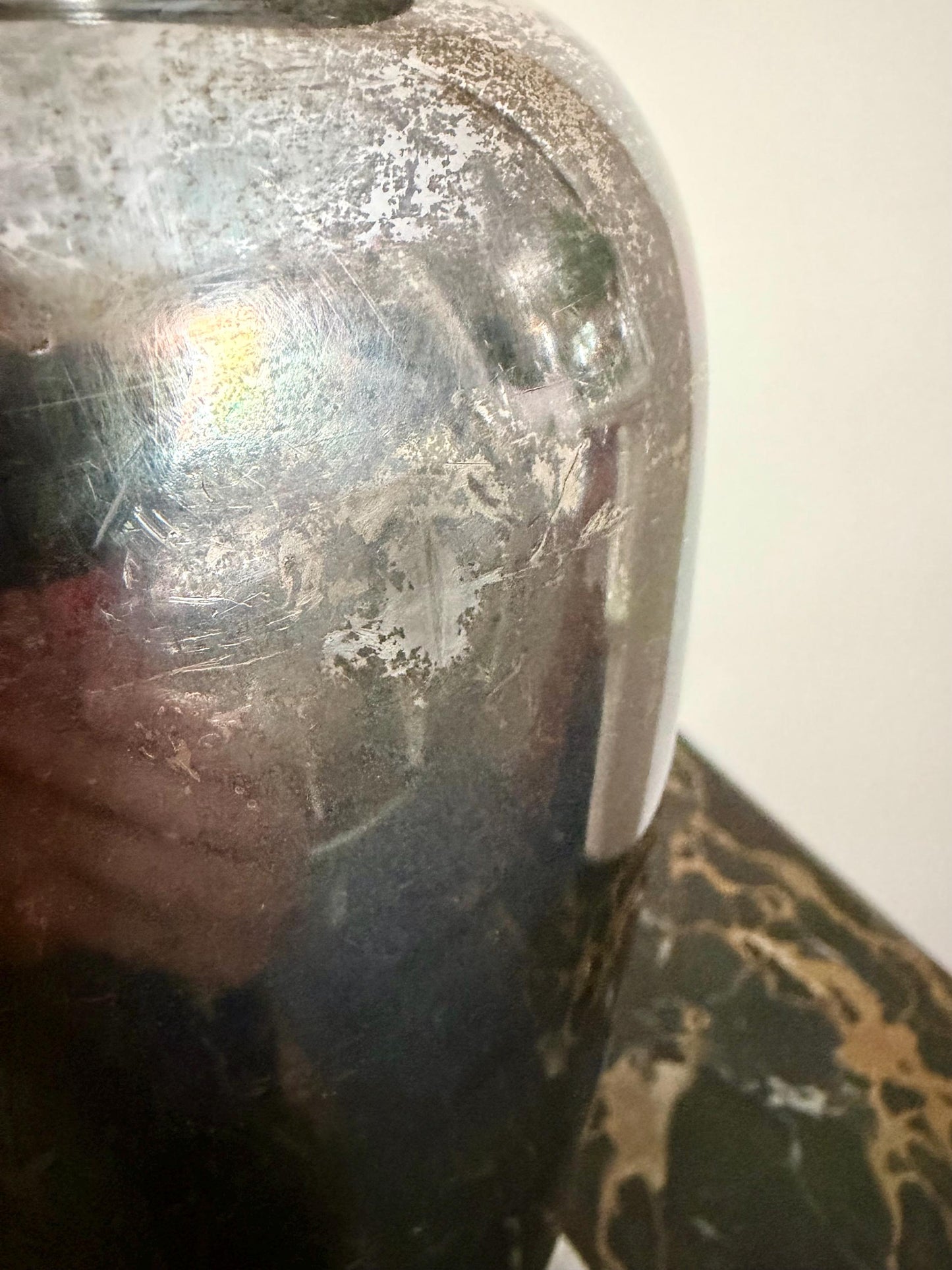 Wallace 64 oz silver plate cocktail shaker