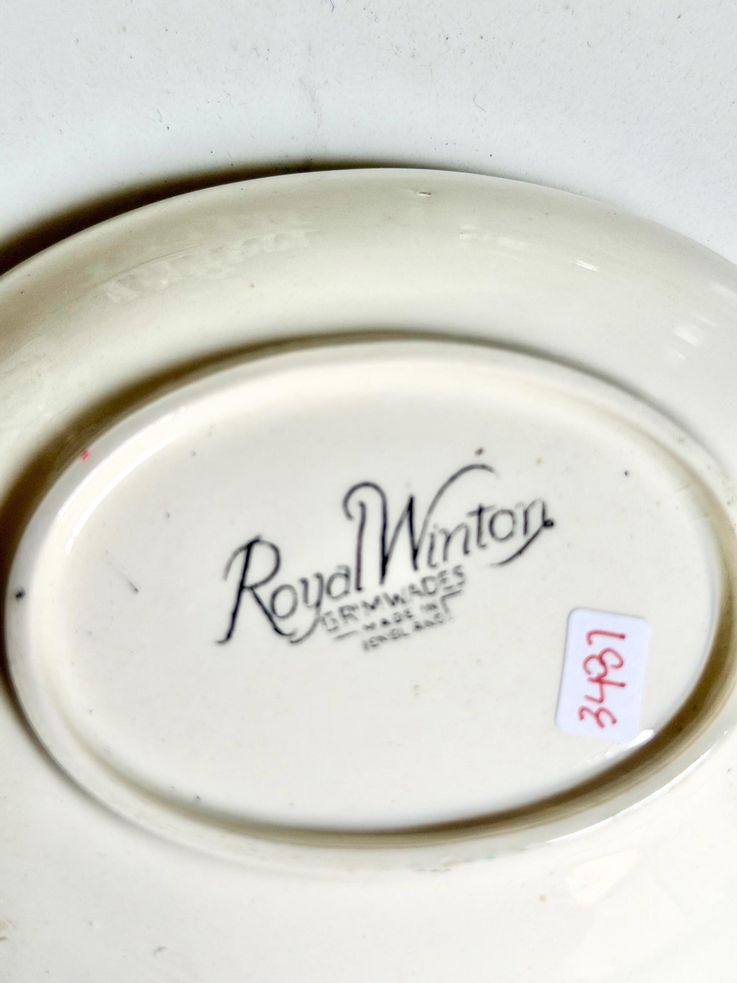 antique Royal Winton Grimwades hand painted dish