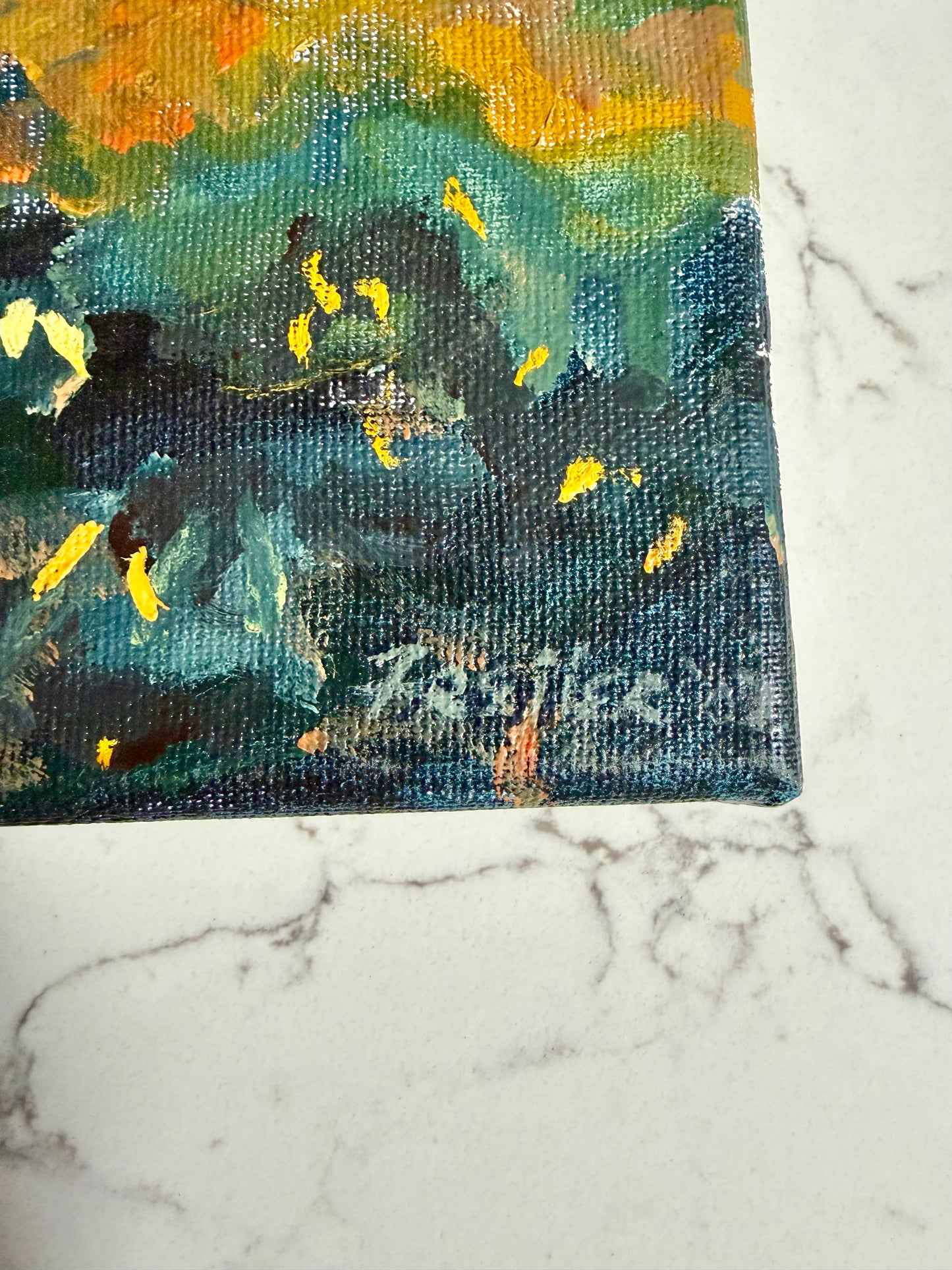 mountain landscape painting