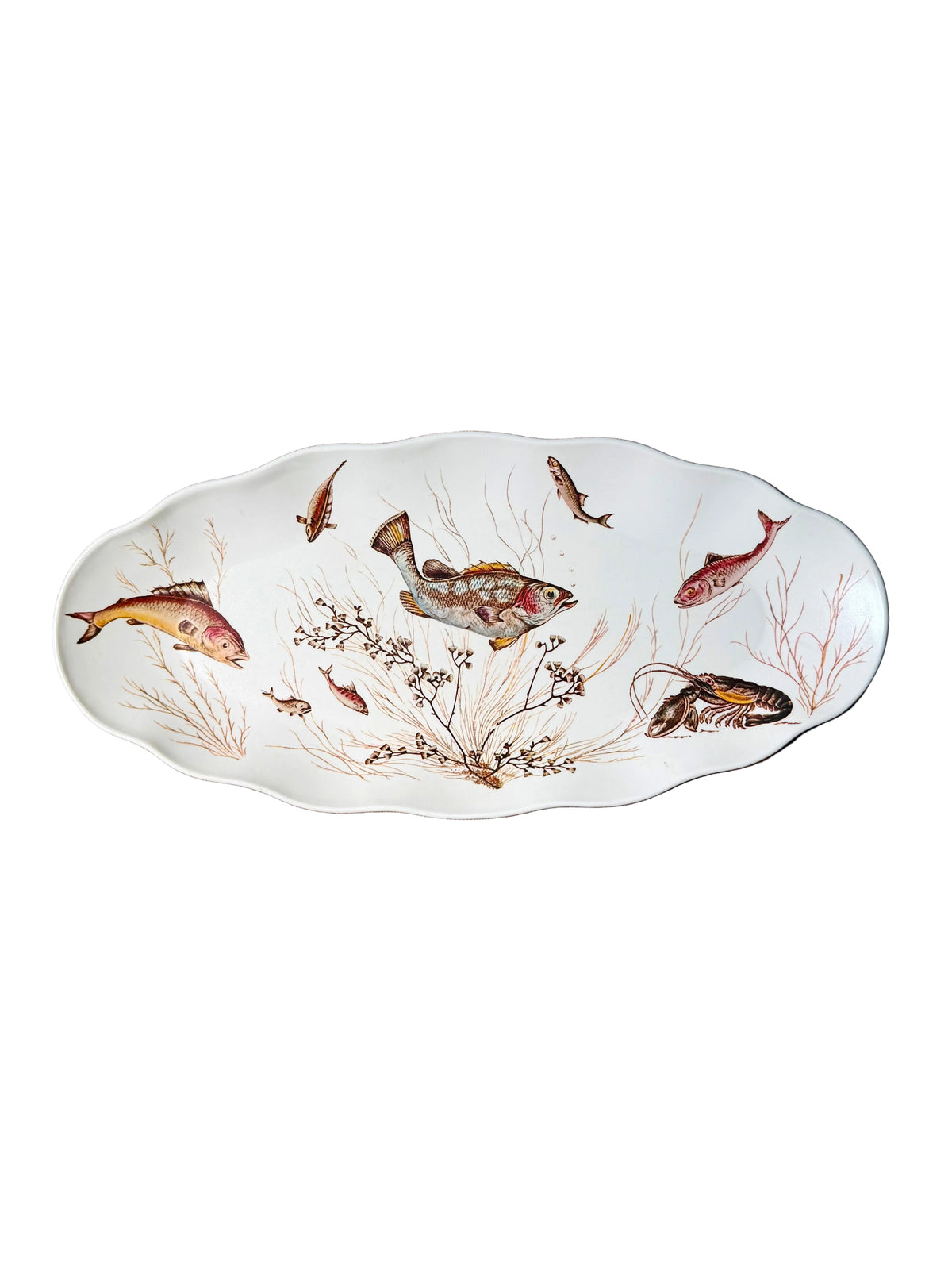 Waverly Montage of the Sea melamine fish platter