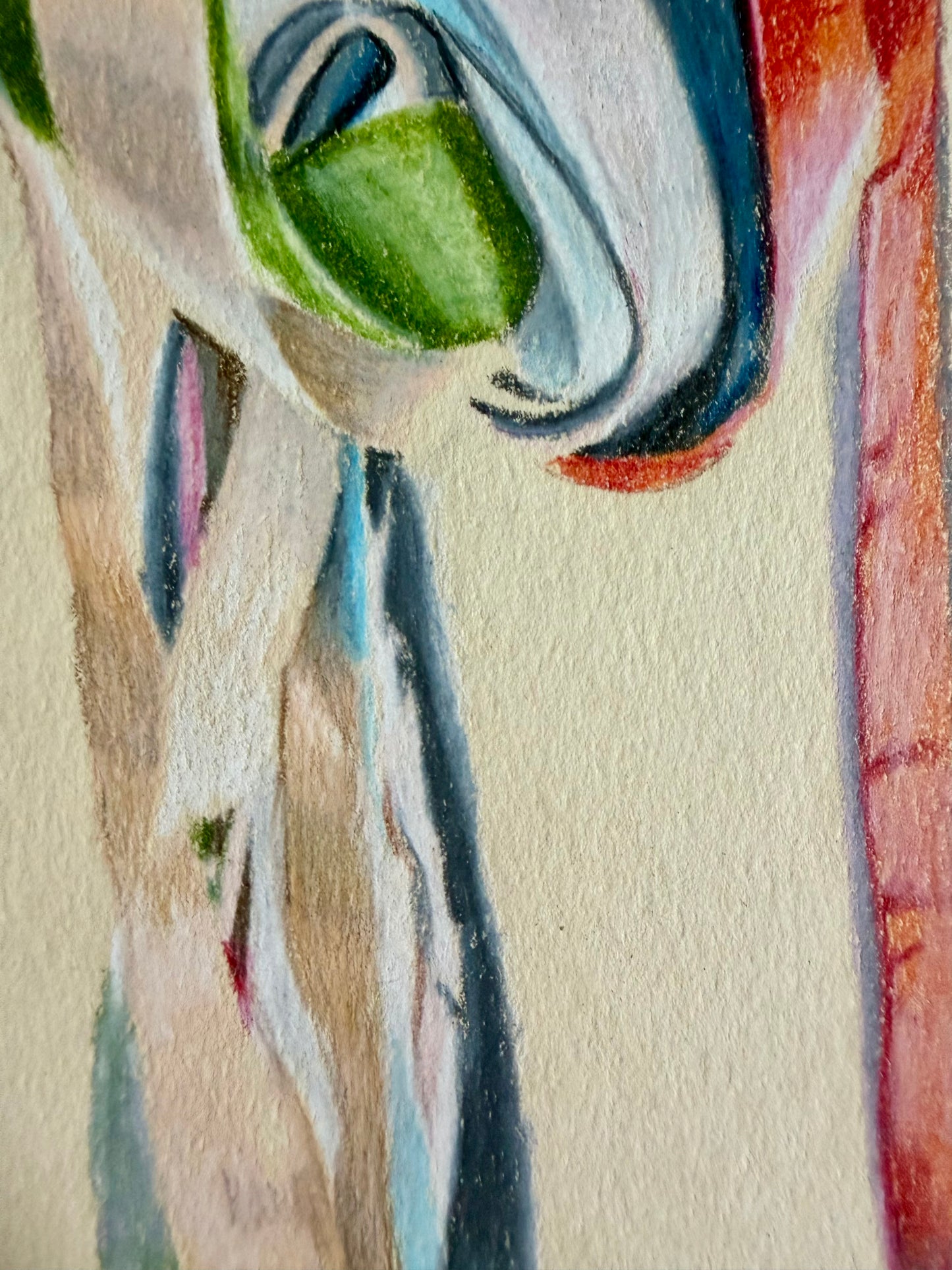 Ribbons drawing by Patricia Whitty