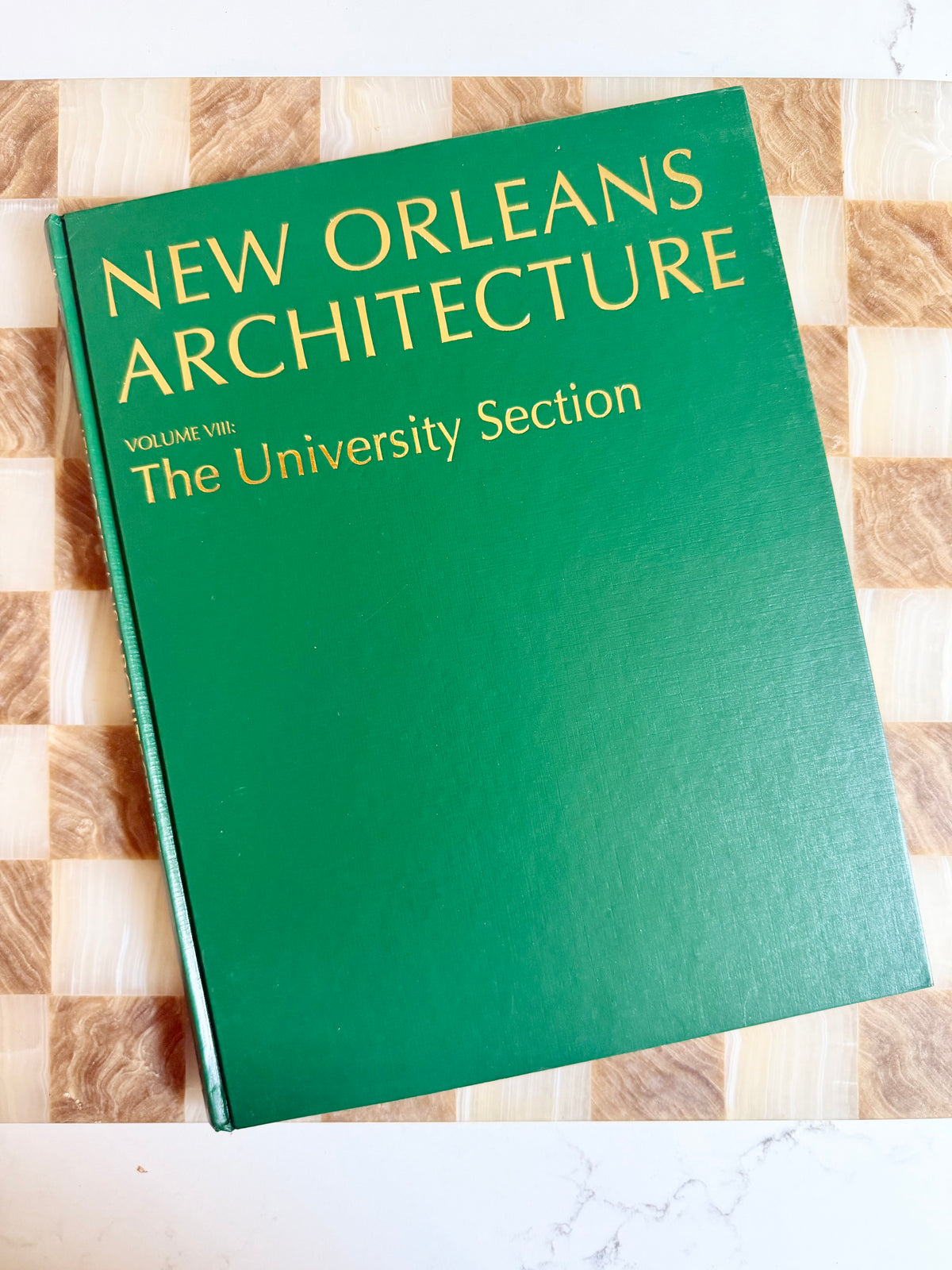New Orleans Architecture Volume VIII: The University Section, signed copy