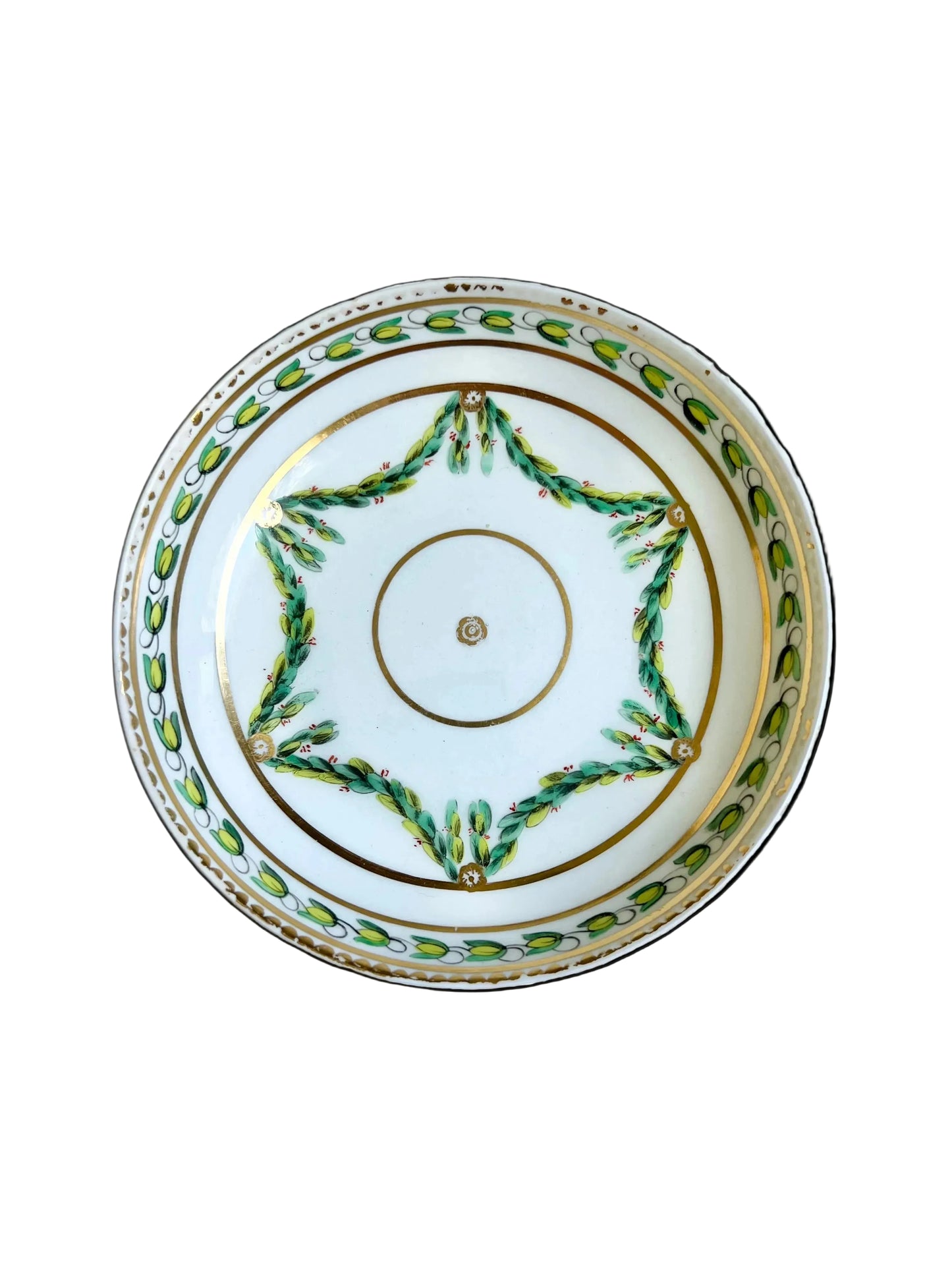 Royal Worcester Leaf Swags porcelain low bowl