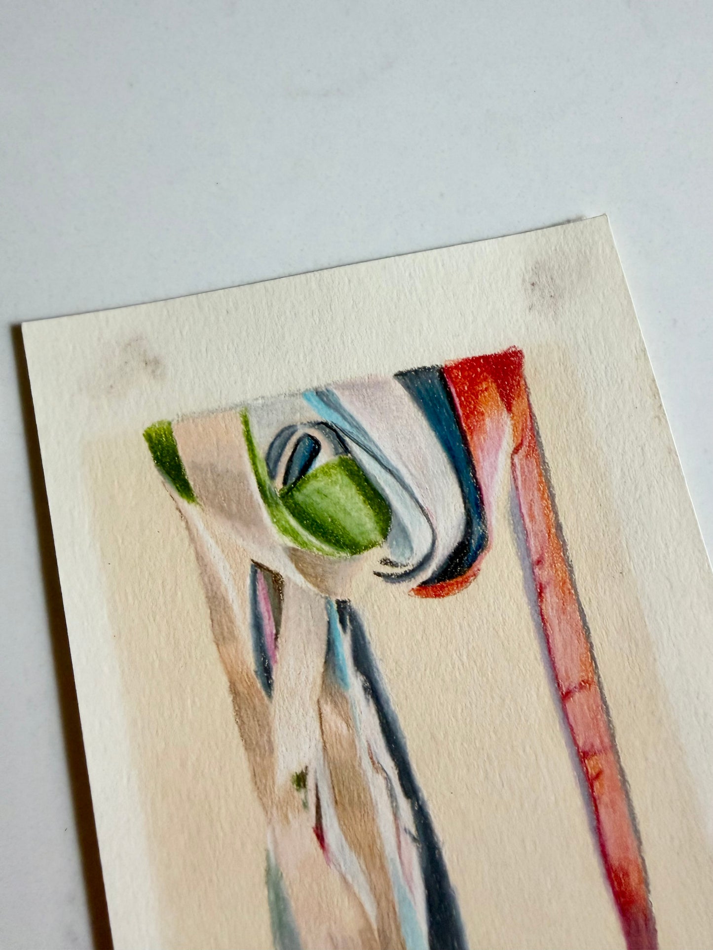 Ribbons drawing by Patricia Whitty