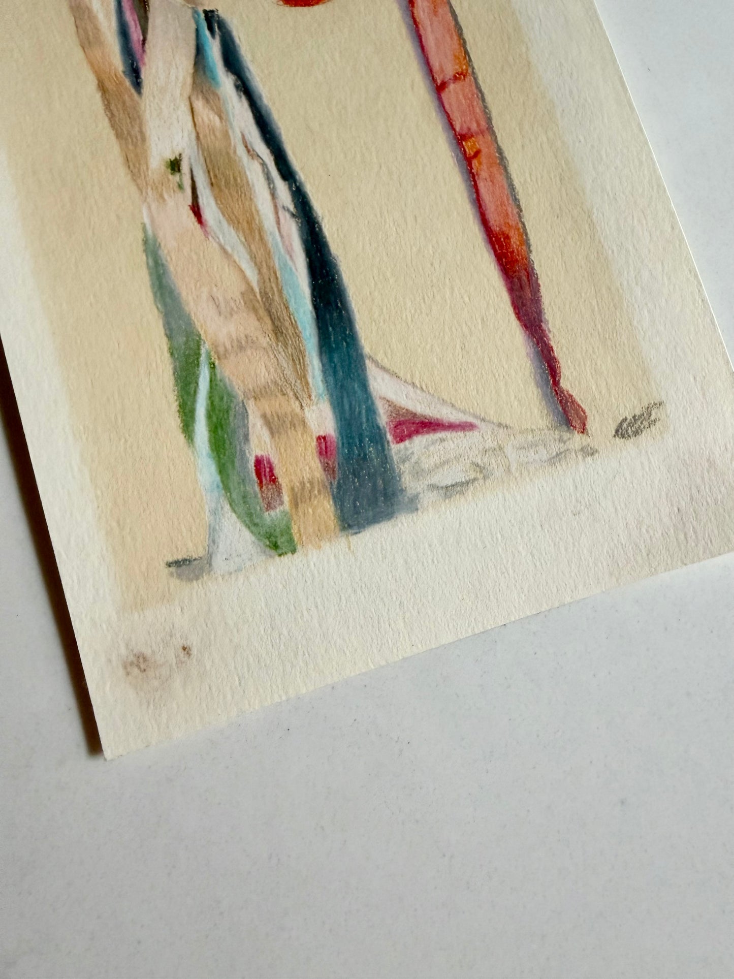 Ribbons drawing by Patricia Whitty