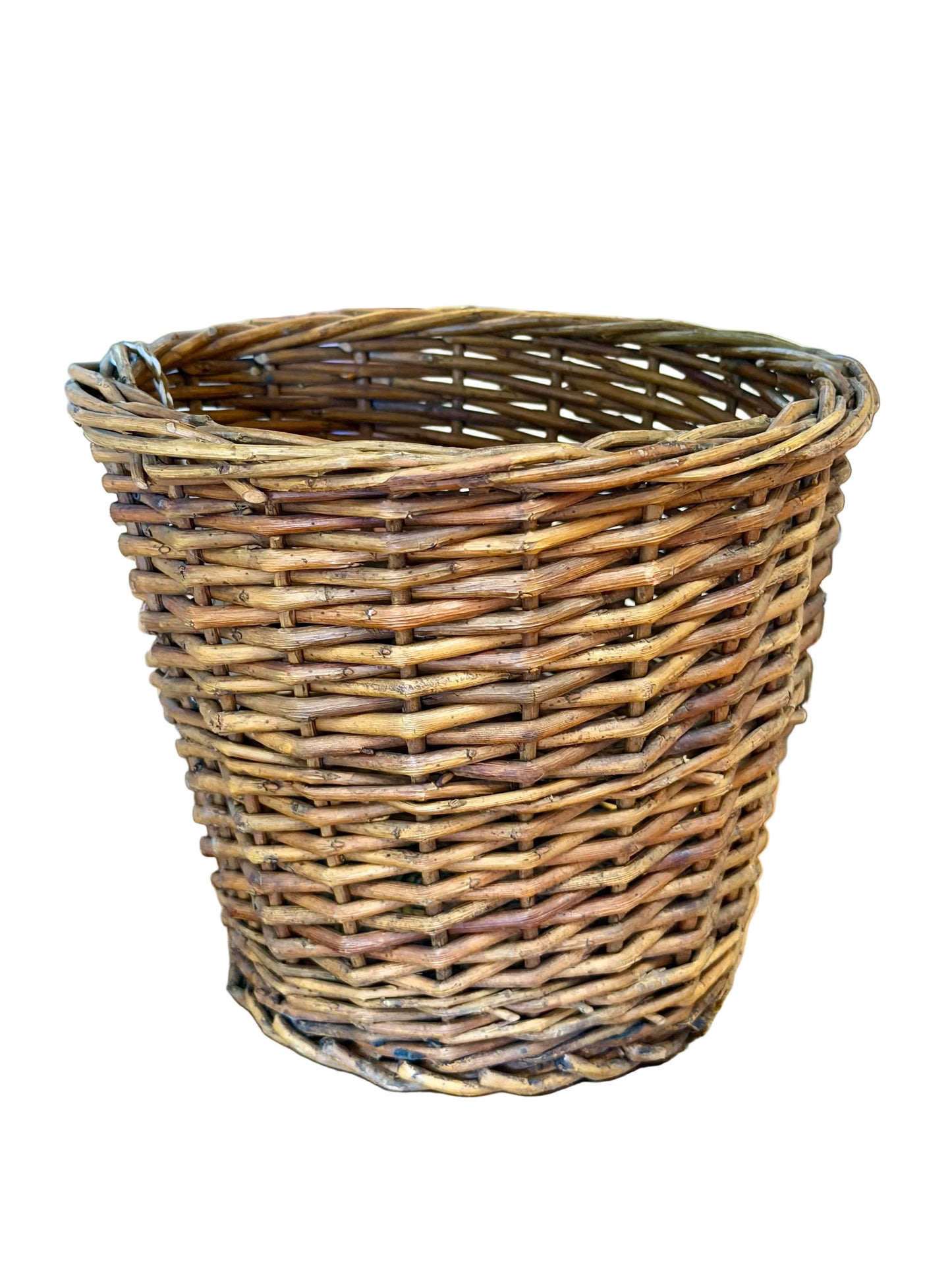 willow basket planter