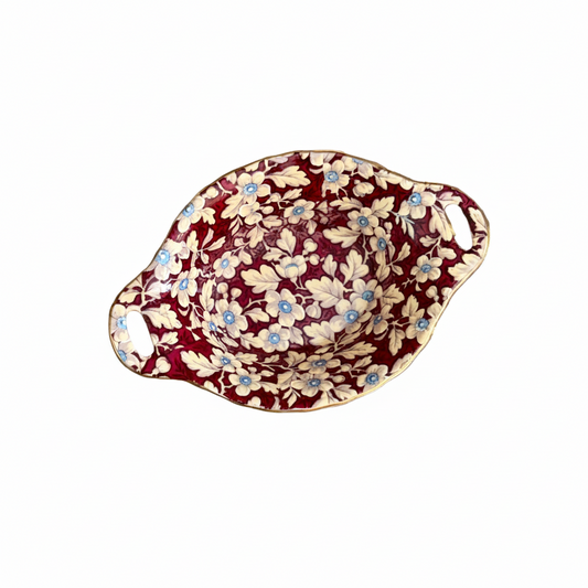 "Brocade" by Lord Nelson chintz handled bowl