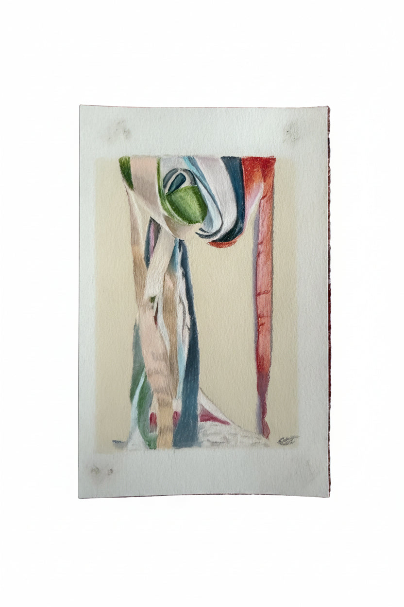 Ribbons drawing by Patricia Whitty