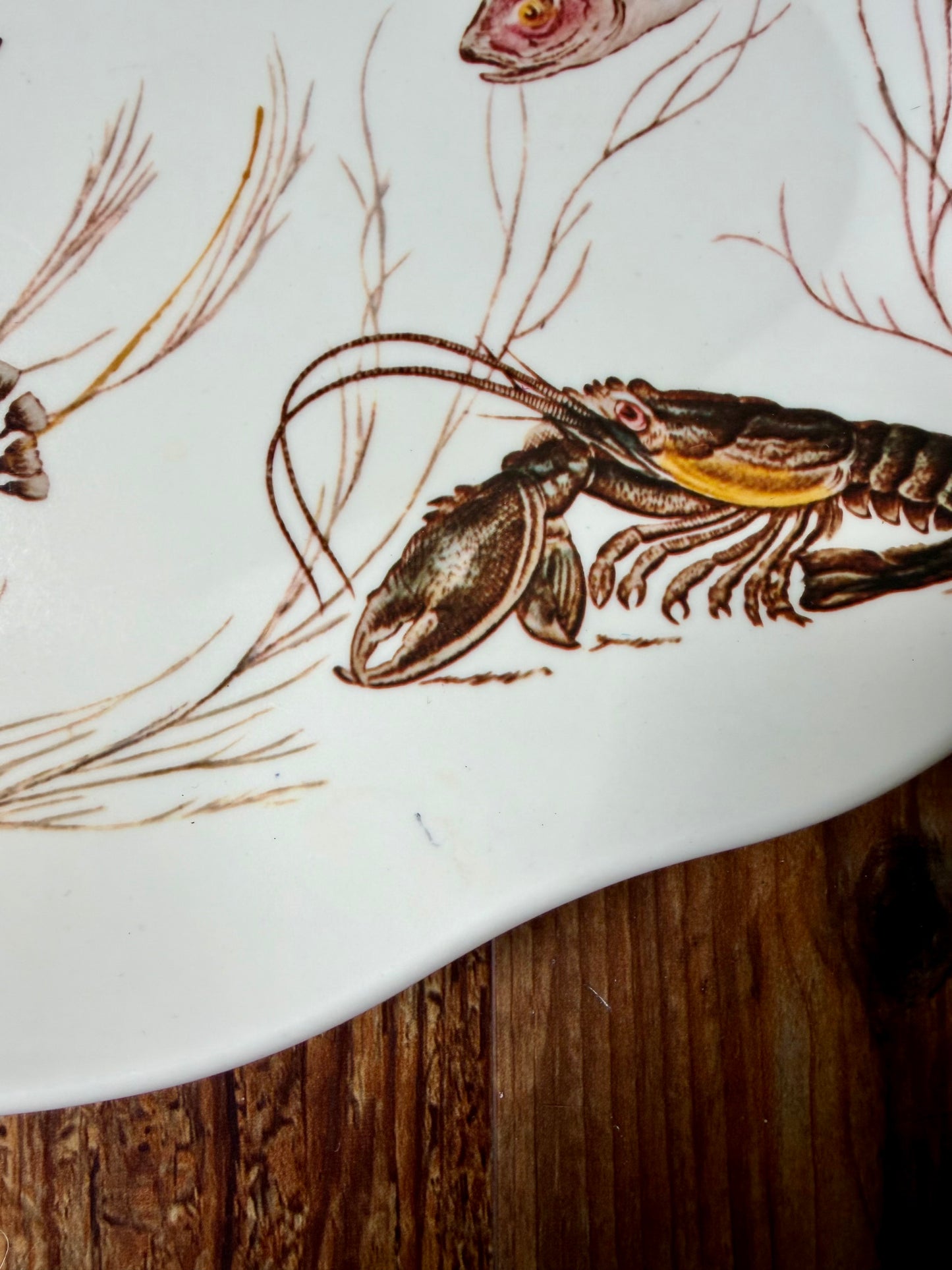 Waverly Montage of the Sea melamine fish platter