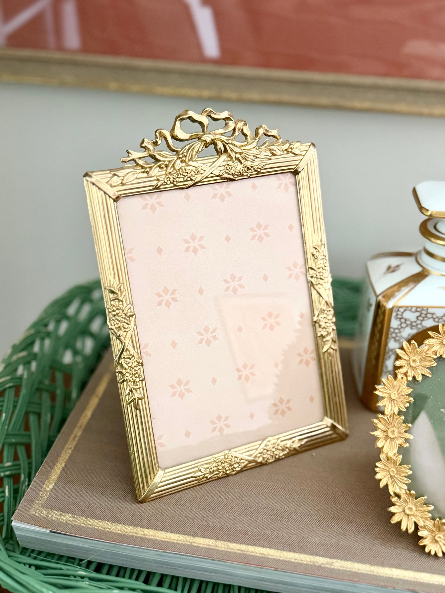 Silvestri gold tone picture frame