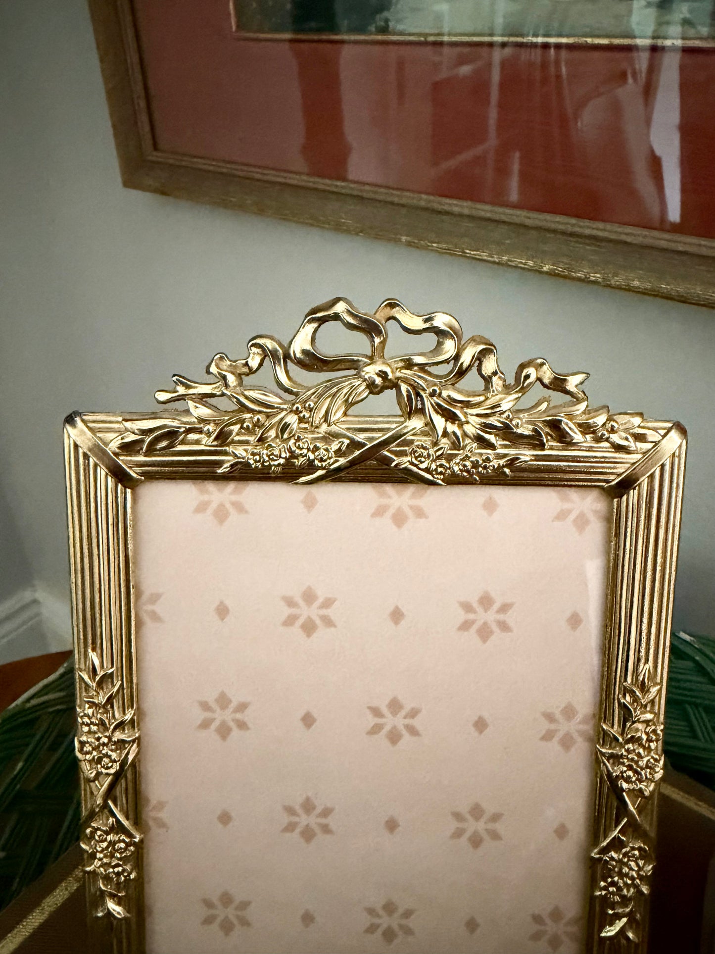 Silvestri gold tone picture frame