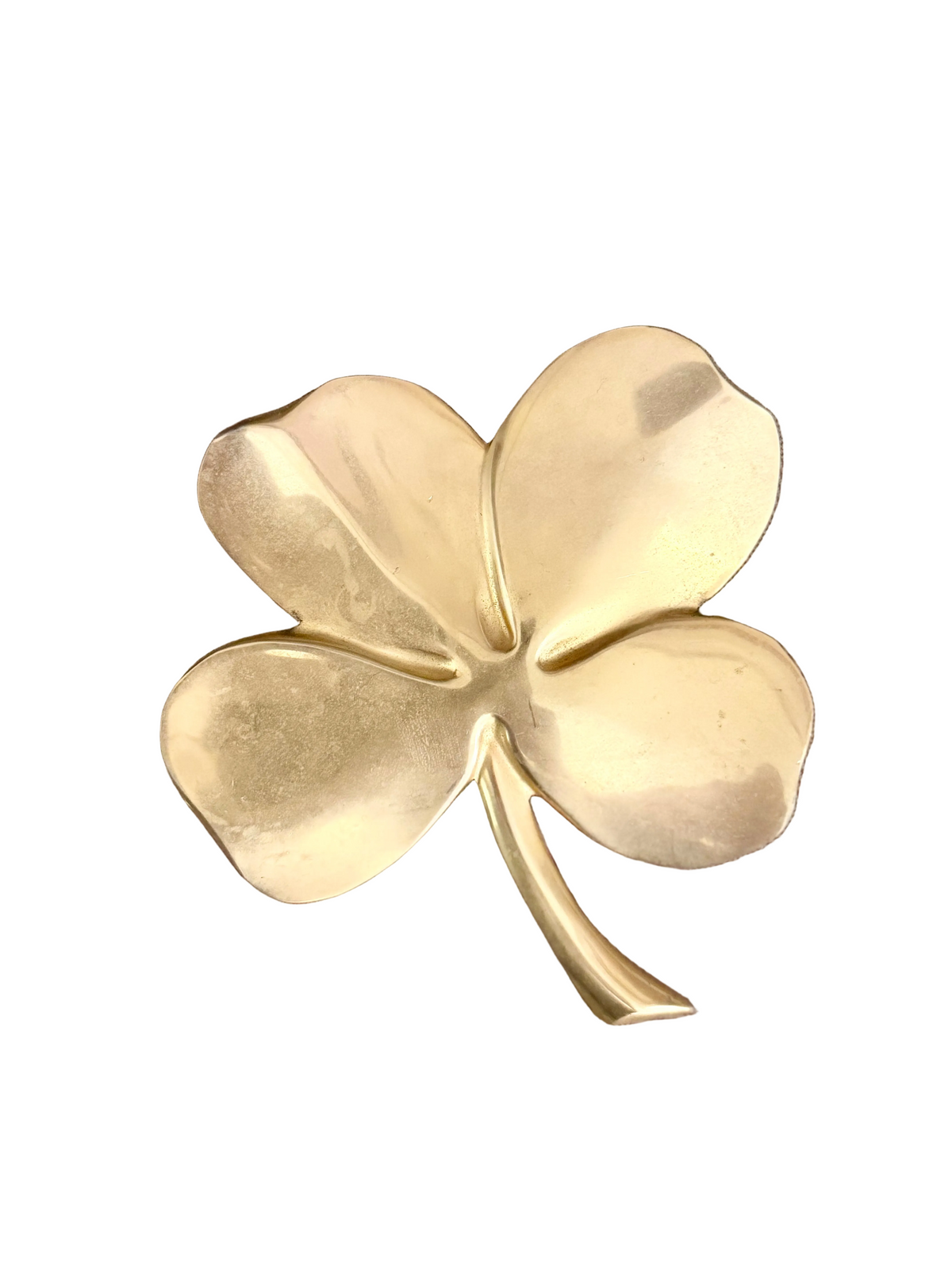 24K gold plated four leaf clover