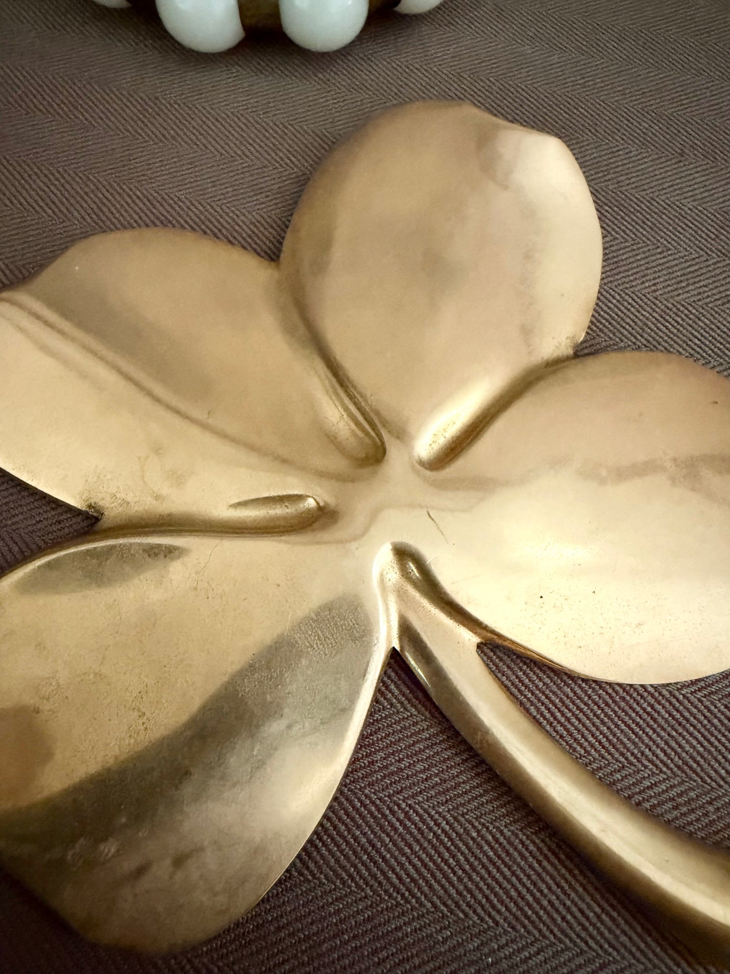 24K gold plated four leaf clover