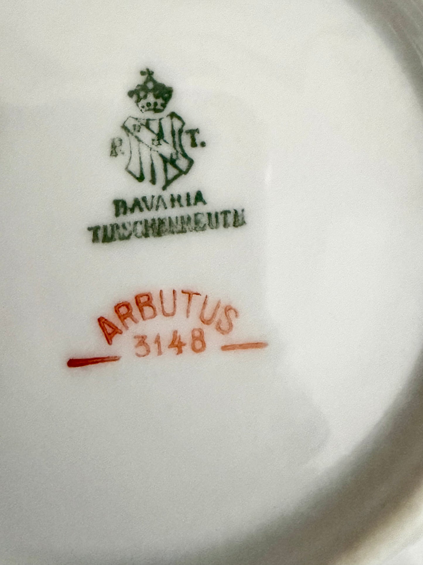 Tirschenreuth "Arbatus" Bavaria floral garland bowl