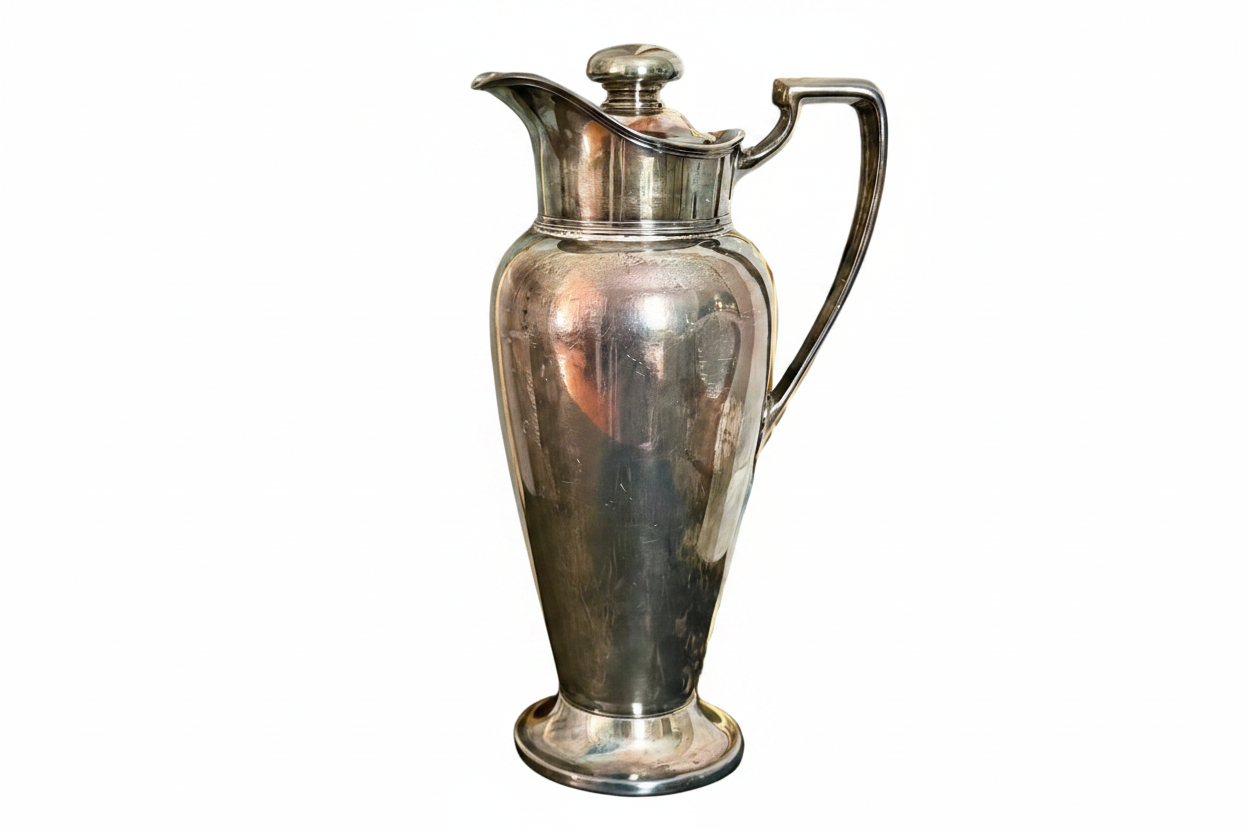 Wallace 64 oz silver plate cocktail shaker