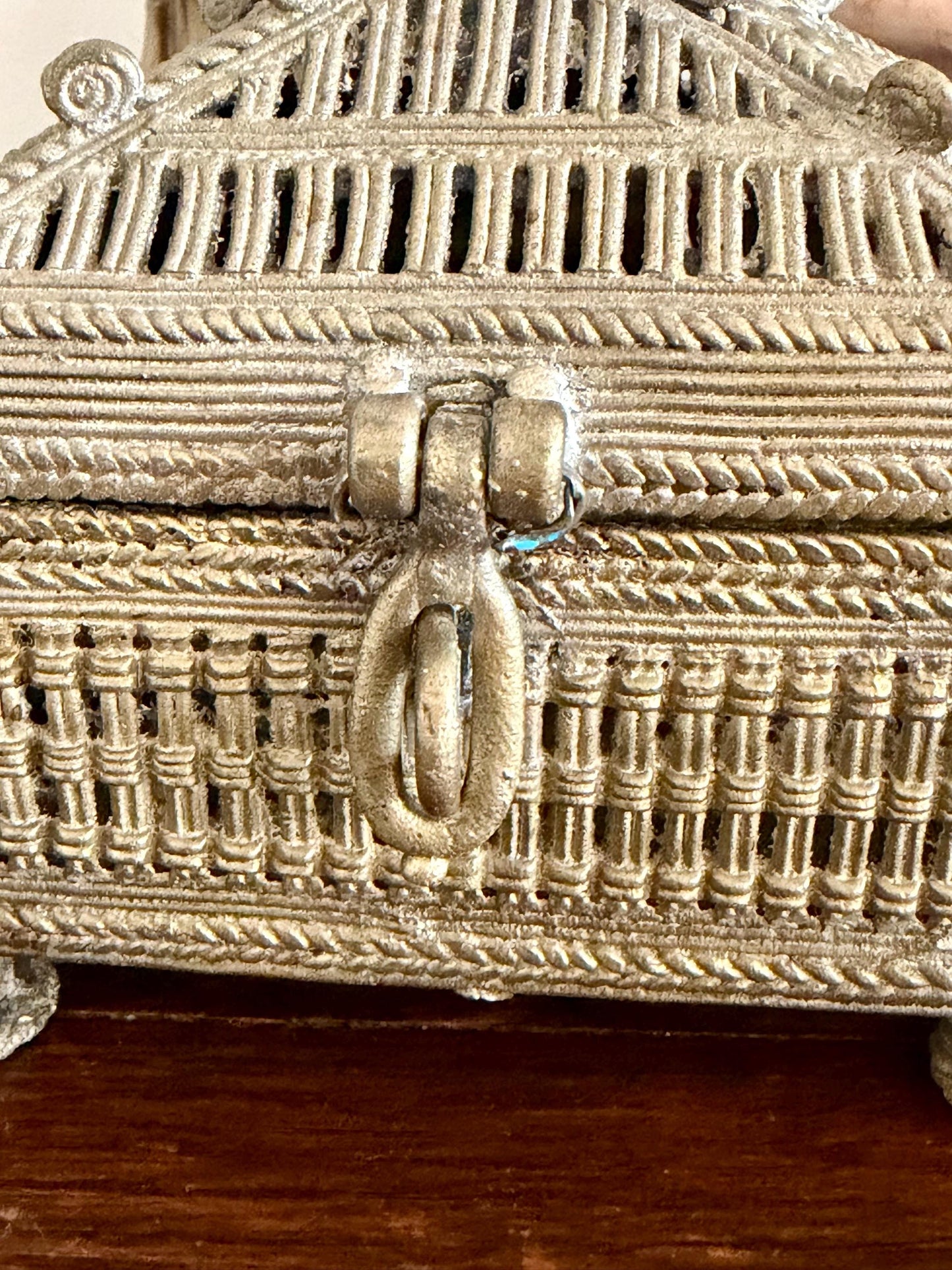 Indian dhokra sandook box