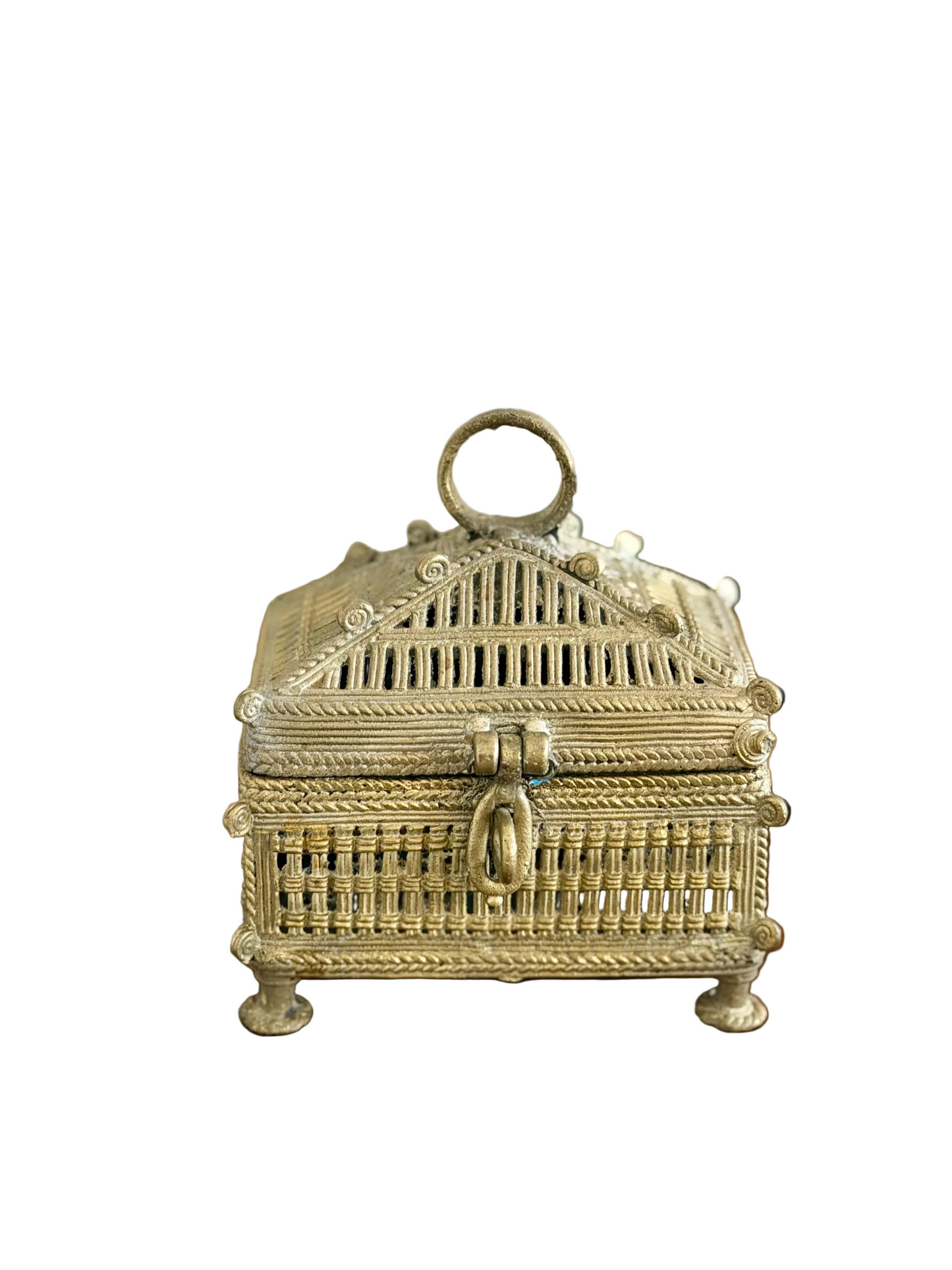 Indian dhokra sandook box