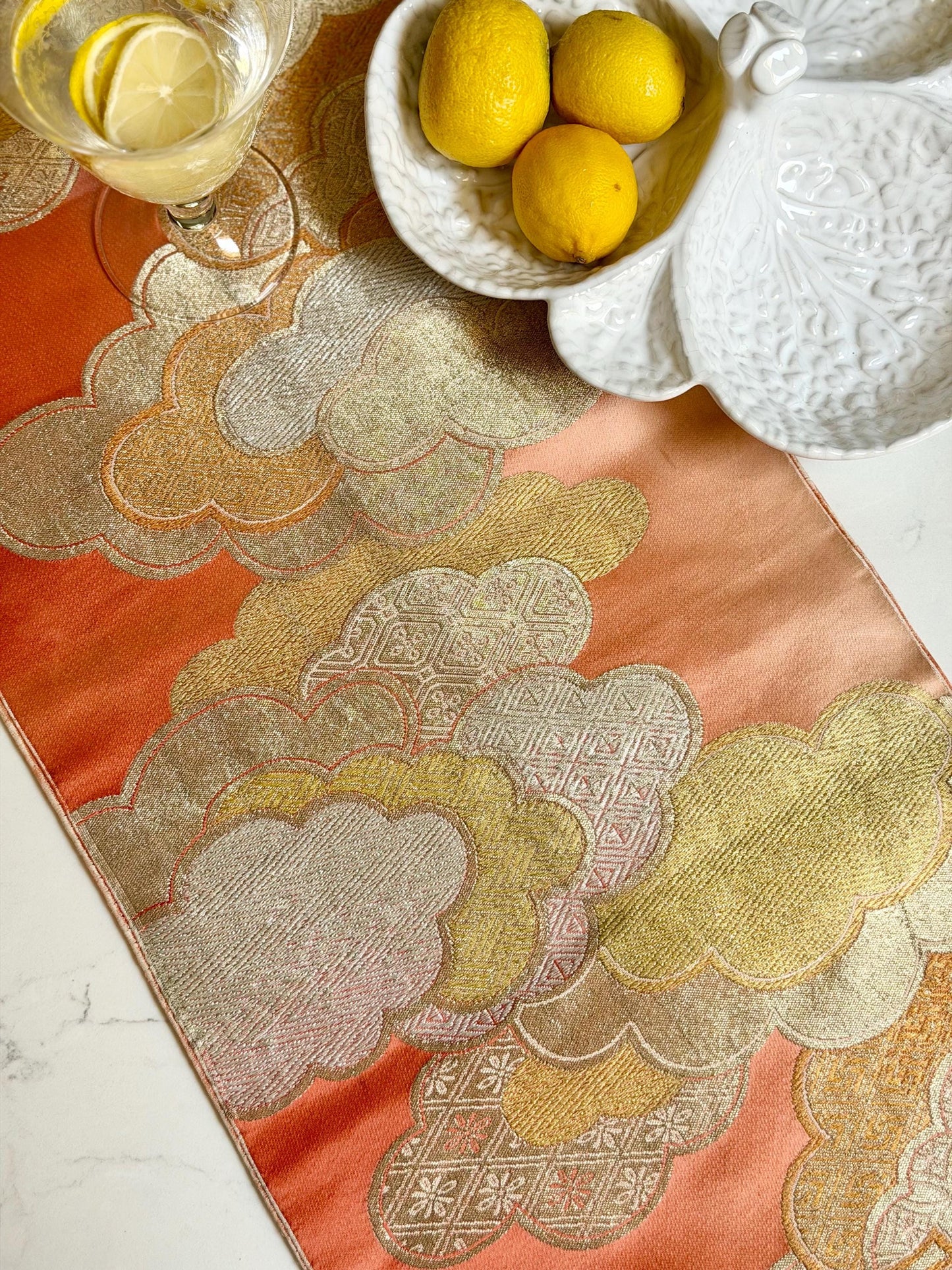 Fukuro Obi Kimono sash turned table runner