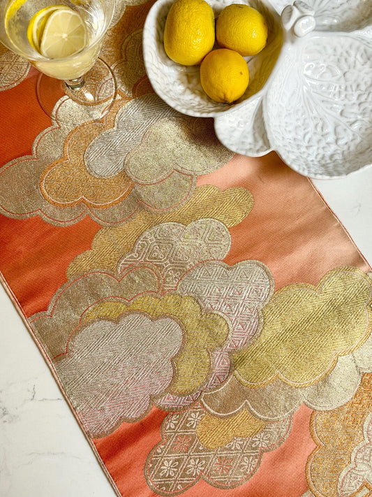 Fukuro Obi Kimono sash turned table runner