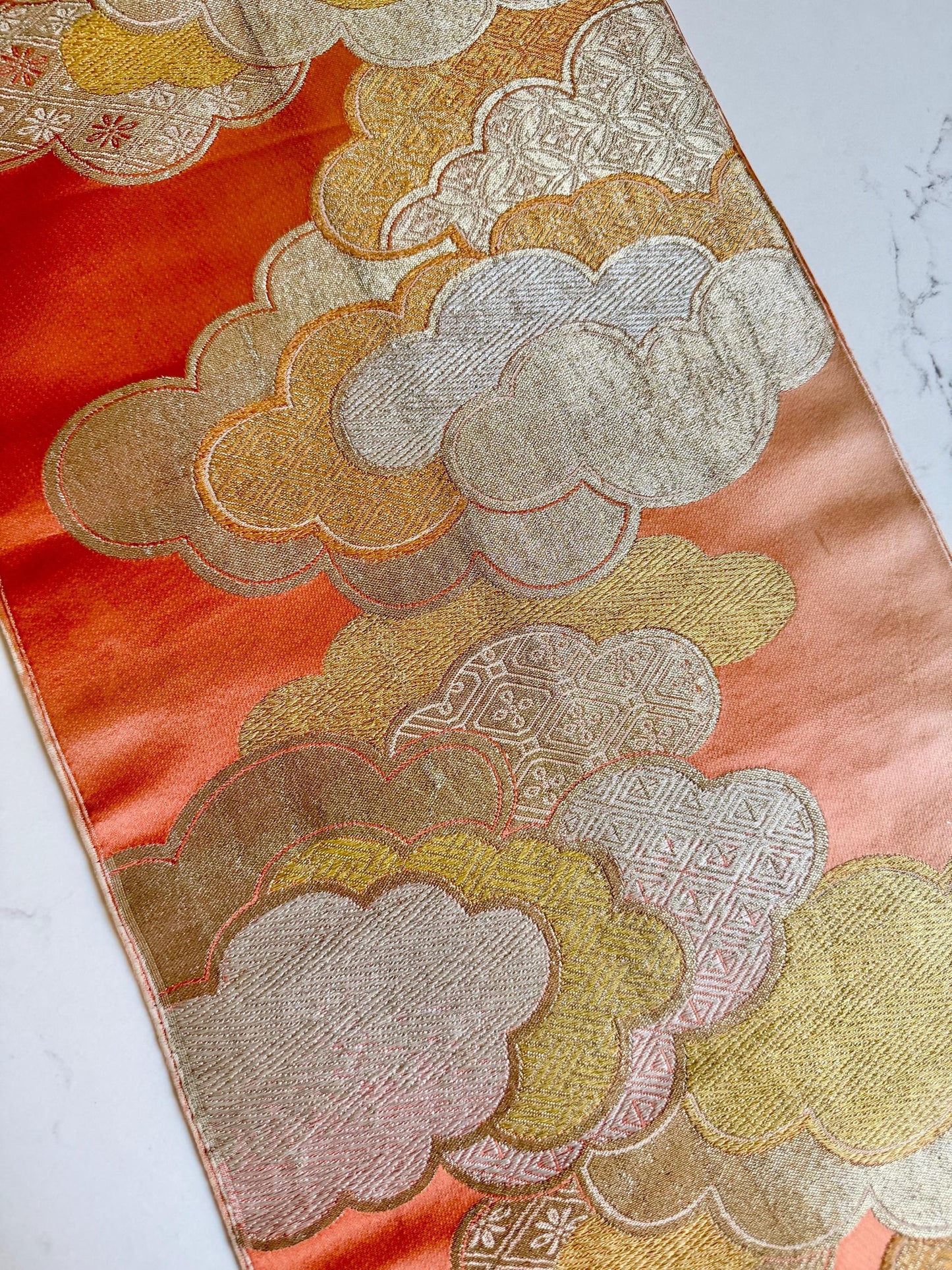 Fukuro Obi Kimono sash turned table runner